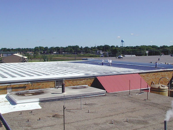 Rubber-Roof-Coating-Evansville-IN-Indiana-1 | Outdo Commercial Roofing flat roof - Rubber Roof Coating Evansville, IN